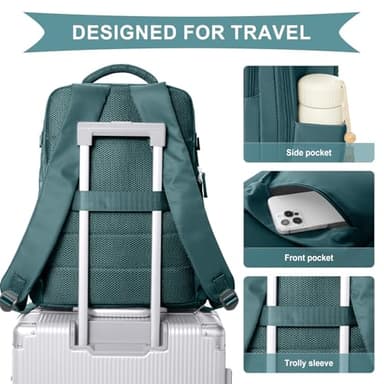 Large Travel Backpack for Women Men, 40L Carry On Backpack, Laptop Waterproof Backpacks, Backpacks for Women, Person Item Flight Approved,Mochila De Viaje - Image 3