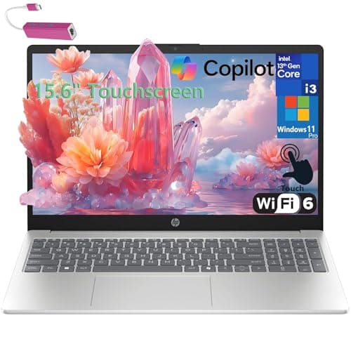 HP Touchscreen Laptop Computer for College Student Home Study & Business, 32GB RAM, 1TB PCIe SSD, 13th Gen Intel Core (Beat i5-1155G7), 15.6", WiFi 6, HDMI, Windows 11 Pro(Renewed) - Image 1