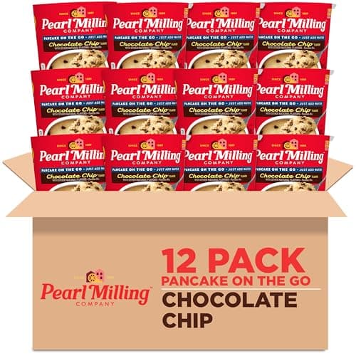 Pearl Milling Company Pancake Cups, Chocolate Chip, 2.11oz Cups (12 Pack) - Image 1