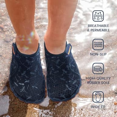 SEEKWAY Barefoot Water Shoes for Kids - Wide Toe Box and Quick-Dry Sand Shoes Toddler for Hiking Swim Beach Pool Kayak Sport Accessories, Camping Essentials Non-Slip for Boys Girls Sizes - Image 6