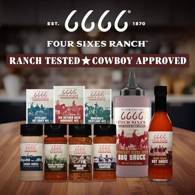 6666 Four Sixes Bunkhouse Campfire Seasoning, 6 Ounce - Image 10