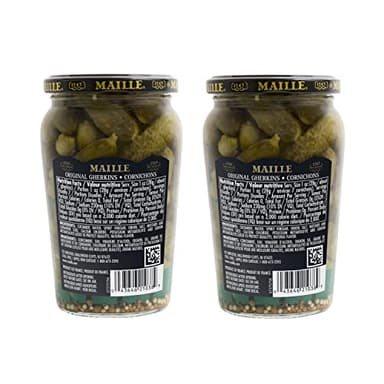 Maille Pickles 2 count Cornichons Original 13.5 oz - Image 4