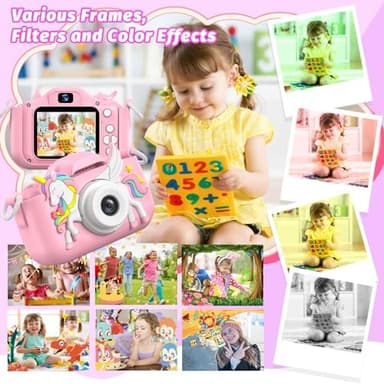 Masterbee Children's Camera Toys for Girls & Boys, 3-12 Years - 1080P HD Video Kids Digital Camera - Perfect for Christmas & Birthday Gifts - Image 6