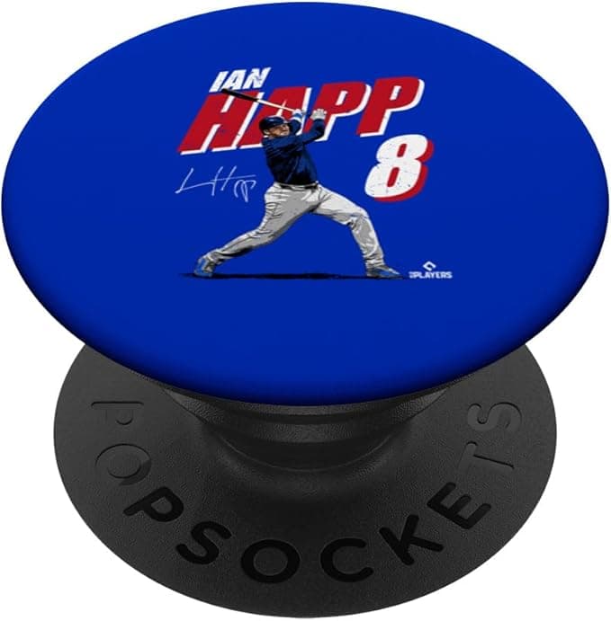 Ian Happ | Chicago Baseball Players | MLBIHP3001 PopSockets Adhesive PopGrip - Image 1