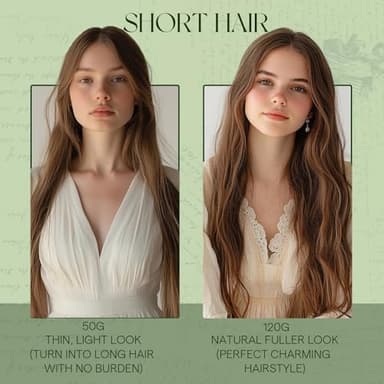 RUNATURE Balayage Clip in Hair Extensions, Real Human Hair Clip in Extensions for Women, Long Hair Extensions Add Length Easy to Apply, 24 Inch 135g #3/8/22 Walnut Brown to Light Brown with Blonde - Image 9