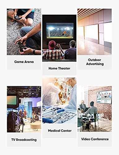 Highwings 8K60HZ HDMI Fiber Optic Cable 2.1 330FT Long, Unidirectional 48Gbps High Speed HDMI Cord 4K120Hz HDCP Compatible for Monitor Roku - Image 8