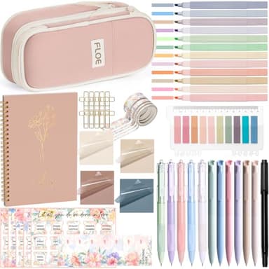 Bible Study Supplies Bible Journaling Kit for Women, Mothers Day Christian Gifts for Women, Bible Study Tools for Women with Bible Highlighters and Pens No Bleed, Pencil Case Bible Accessories Set - Image 1
