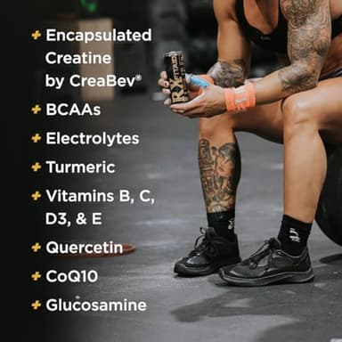 LIFEAID FITAID RX Recovery Blend Plus Creatine, Contains BCAAs, Glucosamine, Turmeric, B-Complex, Electrolytes, 12 Fl Oz (Pack of 12) - Image 6