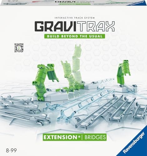 Ravensburger GraviTrax: Bridges Expansion Set | STEM Toy for Kids Ages 8 and Up | Compatible with All GraviTrax Systems | Ranked No.1 Marble Run System in The U.S - Image 1