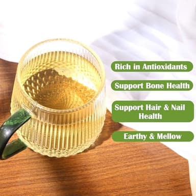 FullChea - Horsetail Tea, 1.5g X 30 Count - Premium Dried Horsetail Herb For Hair & Nail - Non-GMO - Caffeine-free - Natural Cola De Caballo Hierba - Image 6