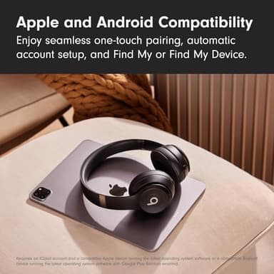 Beats Solo 4 - Wireless Bluetooth On-Ear Headphones, Apple & Android Compatible, Up to 50 Hours of Battery Life - Matte Black - Image 7