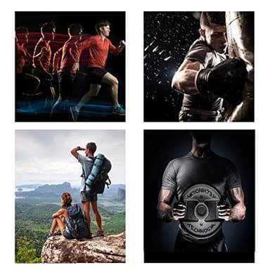 frueo Men’s 3 Pack Athletic T-Shirt Quick Dry Workout Athletic Sports Tee,520,Black Gray White,3XL - Image 5