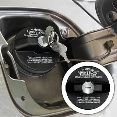 SamWinGear Gas Cap Lock, Locking Gas Cap with Key for Toyota 4Runner Tacoma Honda CRV Tundra Acura Infiniti Nissan Buick Cadillac GMC Chevy, Fuel Tank Caps Automotive Replacement 77300-47020 10504 - Image 5