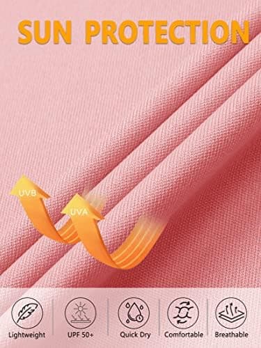 MAGCOMSEN Women's Shirts Long Sleeve 1/4 Zip UPF50+ UV Sun Protection Quick Dry Workout Hiking Athletic Shirts Rash Guard - Image 6