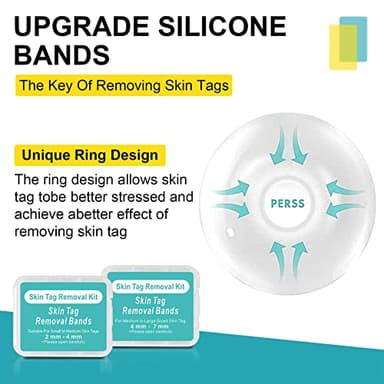 Skin Tag Remover, FDA-Cleared Skin Tag Removal Kit Device, Safe and Effective Home Use (Yellow) - Image 3