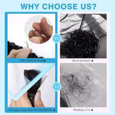 Brown Human Braiding Hair - Water Wave, 100g, 18 Inch, Color 30 Curly, Boho Braids, No Weft, 2 Braids Per Pack, Wet and Wavy - Image 3