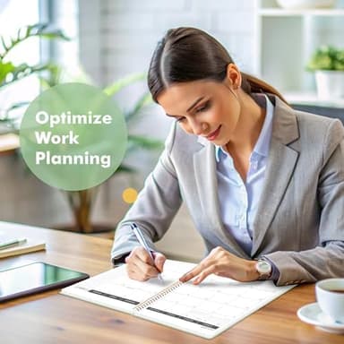 2025-2027 Monthly Planner, 2025 Calendar 24 Months Planner, JULY 2025 - JUNE 2027, 8.5" x 11", 2025 Academic Calendar Hard PVC Cover with Spiral Bound, Perfect for School & Office for Women & Men - Image 7