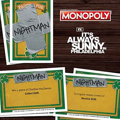 Monopoly It’s Always Sunny in Philadelphia | Officially Licensed Monopoly Board Game | Award Winning FX Sitcom - Image 9