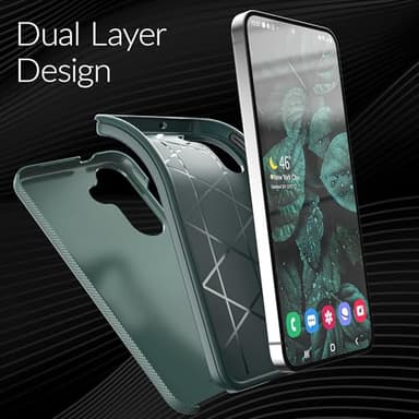 Crave Dual Guard Compatible with Samsung Galaxy S25 Plus Case, Shockproof Protection Dual Layer Case for Samsung Galaxy S25 Plus - Forest Green - Image 4
