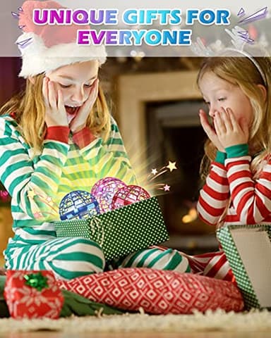Cosmic Fly Ball 2025 Flying Orb Ball with Lights,UFO Hand Operated Mini Drone for Kid,Galactic Fidget Spinner Boomerang Hover Balls,Christmas Birthday Gifts Toy for 6 7 8 9 10+ Year Old Boy Girl Teens - Image 8