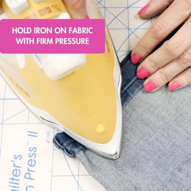 HeatnBond Hem Iron-On Adhesive, Super Weight, 3/4 Inch x 8 Yards, White - Image 5
