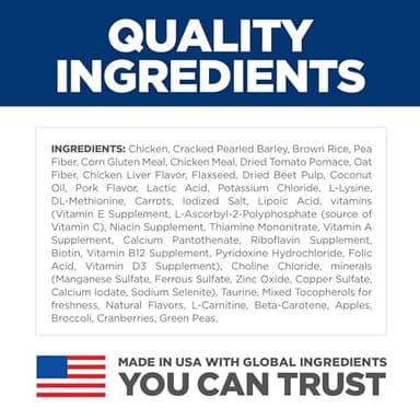 Hill's Science Diet Perfect Weight, Adult 1-6, Weight Management Support, Small Kibble, Dry Dog Food, Chicken Recipe, 12 lb Bag - Image 5