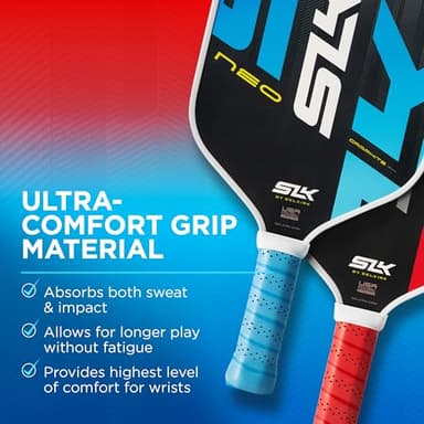 Selkirk Sport SLK Neo Graphite Pickleball Paddle Set of 2 | Designed in The USA | Graphite Paddles for Superior Power | Pickleball Starter Set | Red & Blue - Image 5
