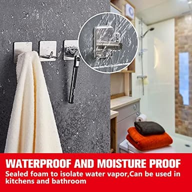 Double Sided Tape Heavy Duty, Adhesive Mounting Tape Waterproof, 16.4 FT x 0.94 IN, Strong Foam Tape for Walls, Automotive, Home Office Decor, Made of 3M VHB Tape (Pack of 1) - Image 2