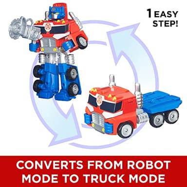 Transformers Rescue Bots Energize Optimus Prime Action Figure, 7-Inch Scale, Ages 3-7 (Amazon Exclusive) - Image 4