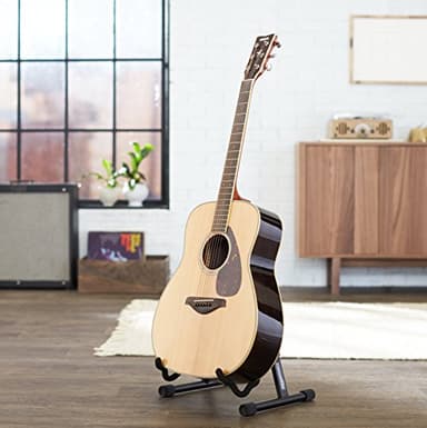 Amazon Basics Adjustable Folding Guitar Stand, A-shape, Fully Assembled - For School Music Program, Concerts & Multiple Users, Black, 8.66 x 15.16 x 3.74 inches - Image 10