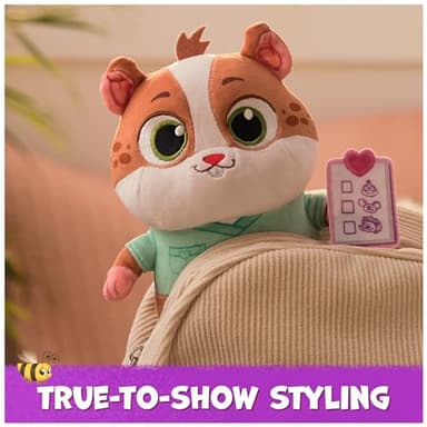 Vida the Vet, Popcorn Plush Toy, 7-Inch Tall Stuffed Animals with Super-Soft Fur, Kids Toys for Girls & Boys Ages 3 and up - Image 4