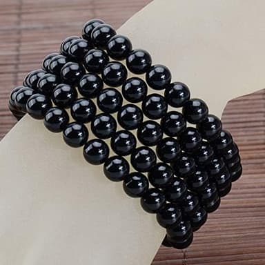 MASSIVE BEADS Handmade Yoga Stretch Elastic Bracelet Natural Stone Crystal Healing Power Energy Gifts for Unisex Adult 4mm 6mm 8mm 10mm - Image 6
