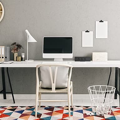 Desk Clamp Power Strip USB-C Port PD 20W Fast Charging Station Edge Mount Power Strip 8 AC Outlets Widely Spaced Outlet Station, 6.6ft Power Cord. (6AC2A1C) - Image 7