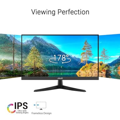 ASUS 22” (21.45" viewable) Eye Care Monitor (VY229HF) - Full HD, IPS, 100Hz, 1ms, SmoothMotion, Adaptive Sync, Eye Care Plus Technology, Blue Light Filter, Flicker Free, Tilt 3 yr Warranty - Image 2