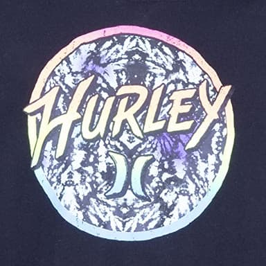 Hurley Boys' Long Sleeve Hooded T-Shirt, Black, 4T - Image 4