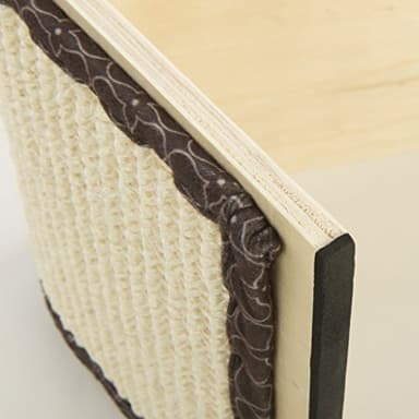 SmartyKat Sisal Angle Ramp Cat Scratcher for Indoor Cats & Kittens, Durable Sisal & Wood Scratching Pad, Includes Catnip, Gray/Taupe - Image 10