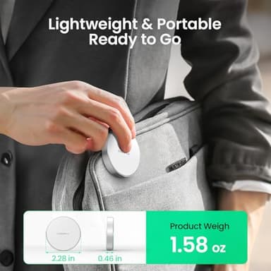 DIGIERA 1TB Magnetic Portable SSD, External Solid State Drives with USB-C 3.2 Gen 2x2, Speed Up to 2000MB/s, Compact & Durable, Compatible with iPhone 15/16 Series and Other USB-C Devices, White - Image 8