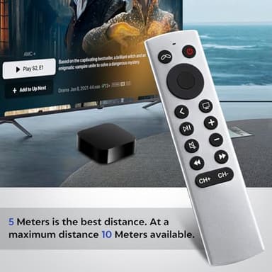 Replacement for Apple-TV-4K-Remote, Remote Control for Apple TV 4K/HD (NOT Siri and Voice) - Image 7