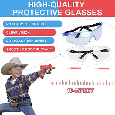 12 Pack Blaster Guns Boys Toy, Party Favors Compatible with Nerf Birthday Party,Easter Basket Stuffers Hand Gun Toys Party Supplies for 3,4,5,6,7,8,9 Years Kids - Image 5