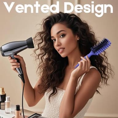 Curly Hair Brush Candybrush Curl Defining Brush for Detangling Shaping and Defining Curls for Women, Men, Wet & Dry Hair (Purple) - Image 7