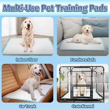 Dogcator Dog Pee Pads Extra Large 30"x36", 30 Count Super Absorbent Pee Pads for Dogs, Disposable Urine Bed Pads for Doggie, Thicken XXL Puppy Pads, Piddle Pads X-Large for Indoor, Outdoor Use - Image 6
