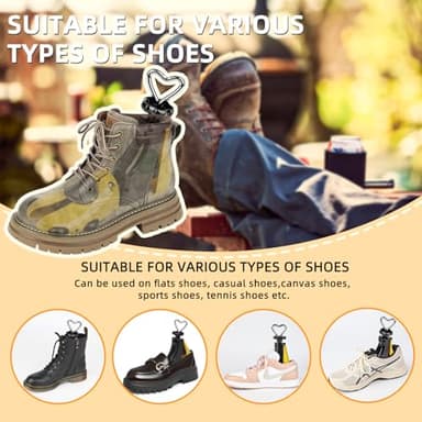 Msentuo Shoe Stretchers Men Women,Boot Stretcher men women adjustable length and wide feet (YELLOW, L (Wm's 11-14;men's 10-14)) - Image 6