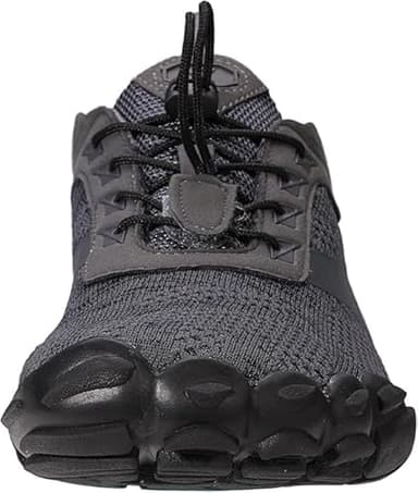 Joomra Women Barefoot Running Tennis Whitin Shoes Size 7.5-8 Minimal for Ladies Runner Dark Grey Daily Gym Fitness Hiking Trekking Walking Toes Trail Sneakers Workout Five Fingers Footwear 38 - Image 5