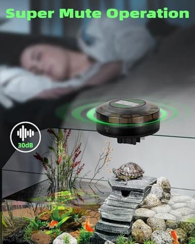 Papettly Automatic Fish Feeder for Aquarium - Auto Fish Food Dispenser for Turtle Tank with USB Cable, LCD Display, Timer, Fish Feeder for Vacation Weekend Holiday, with Feeder Spoon - Image 6