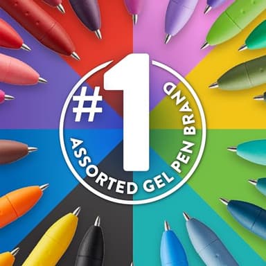 Paper Mate InkJoy Pens Gel Pens Medium Point (0.7 mm) Assorted 36 Count - Image 3