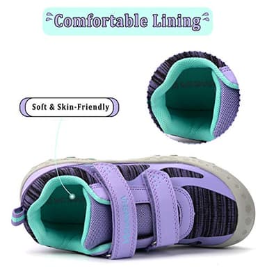 Mishansha Kids Hiking Shoes Girls Boys Toddler Outdoor Sneakers Anti-Collision Trail Running Shoe for Trekking Walking Climbing - Image 4