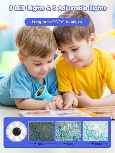 Acoath Microscope for Kids, 1000X Handheld Digital Miniscope with 2.0" Screen, Portable Pocket Microscope Education Toys Gifts for Age 3 4 5 6 7 8 9 10 Girls Boys - Image 3