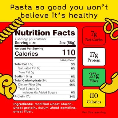 17g High Protein Spaghetti Noodles | 7g Low Carb Keto Pasta | Healthy, Italian Pasta From Italy | 3-Pack, 8oz - Pete's Pasta - Image 2