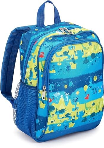 Amazon Fire HD 8 Kids tablet, ages 3-7 (32GB, Blue) + Backpack Bundle - Image 3