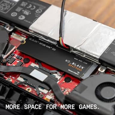 WD_BLACK 500GB SN7100 NVMe Internal Gaming SSD Solid State Drive - Gen4 PCIe, M.2 2280, Up to 6,800 MB/s - WDS500G4X0E [New Version] - Image 3